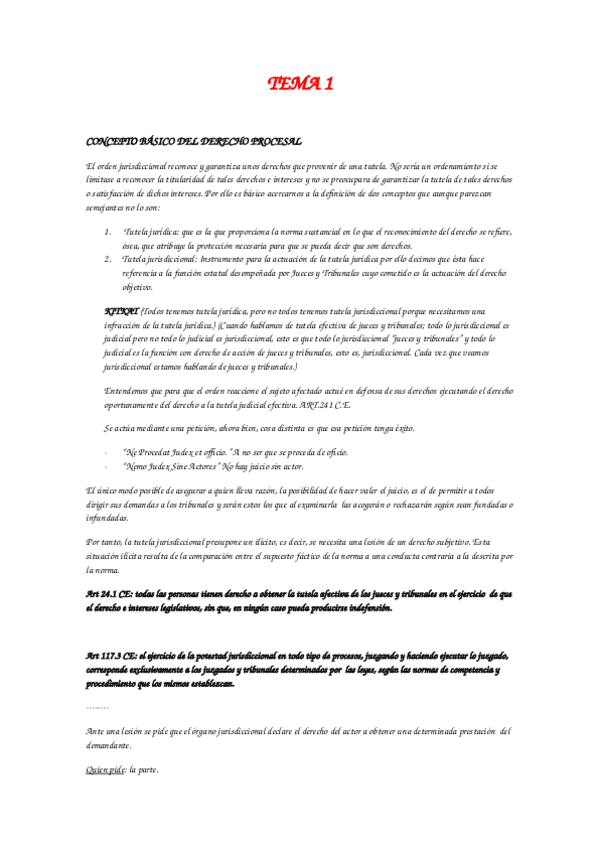 Miniatura del documento Derecho procesal (tema1).docx