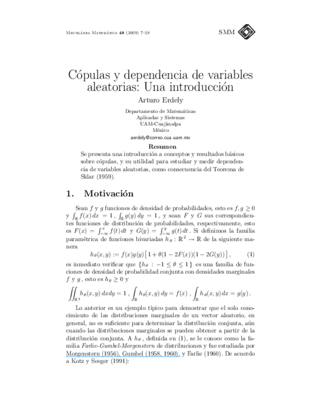 Miniatura del documento Copulasanddependenceofrandomvariabl.pdf