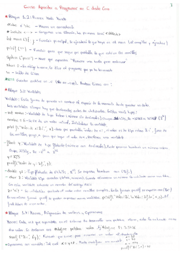 Miniatura del documento IP 6 - Resumen Lenguaje C.pdf