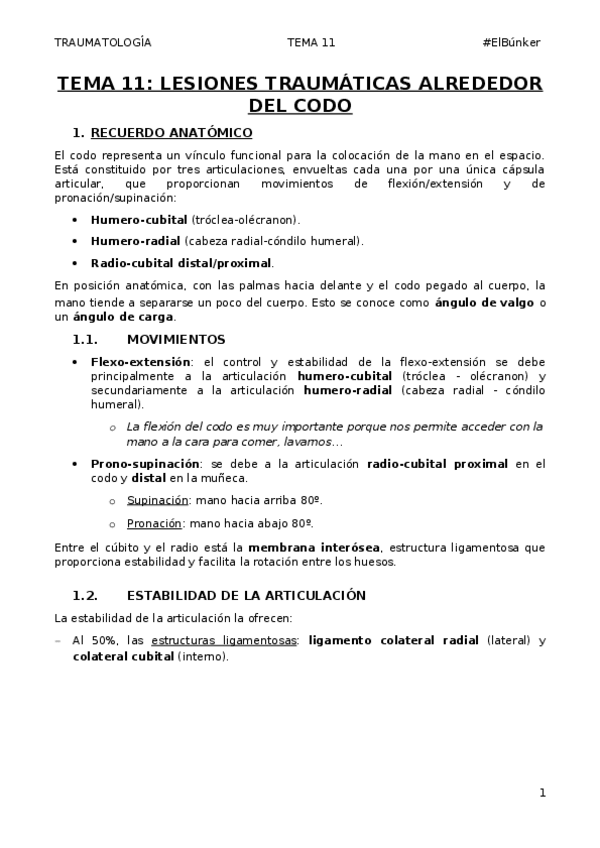 Miniatura del documento Tema-11.-Patologia-traumatica-alrededor-del-codo..docx