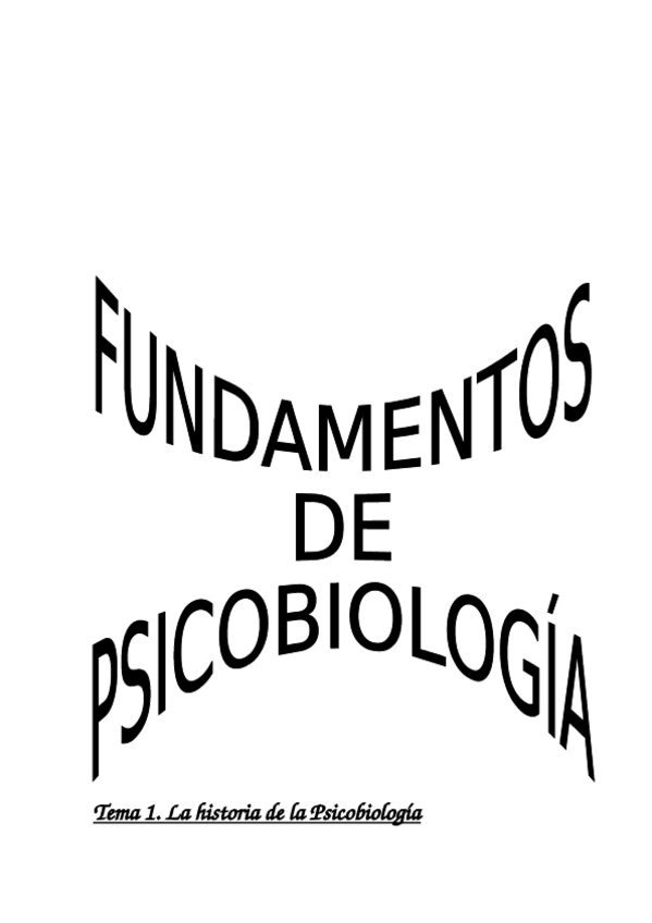 Miniatura del documento TEMARIO 1º FUNDAMENTOS DE PSICOBIOLOGÍA.doc
