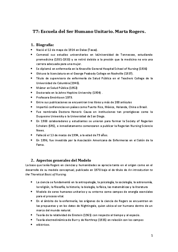 Miniatura del documento T7. Escuela del Ser Humano Unitario. Marta Rogers..pdf