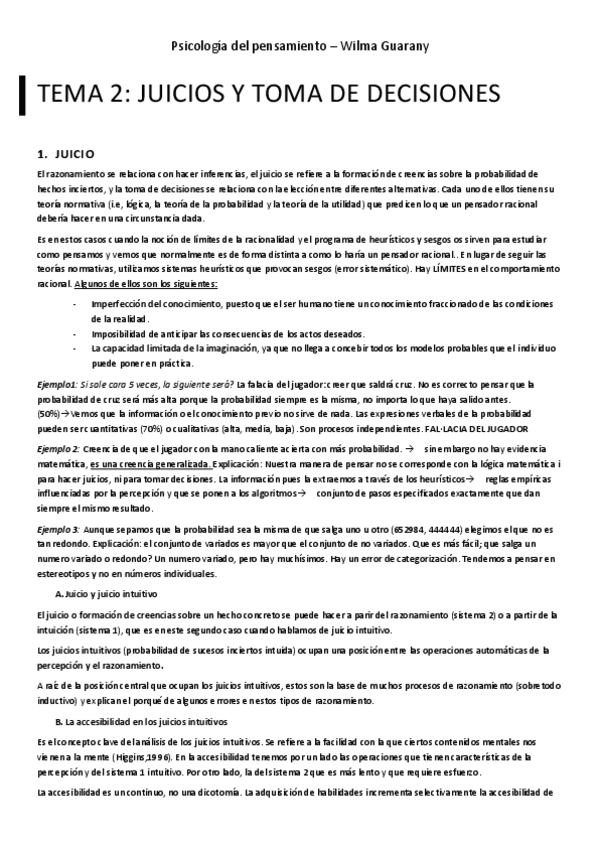 Miniatura del documento Psicología del pensament - tema 2 toma de decisiones.pdf