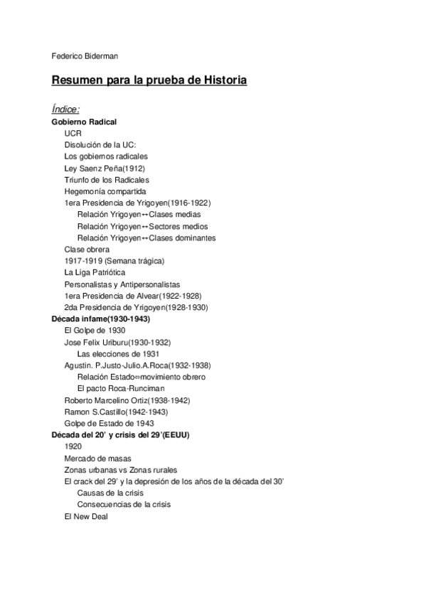 Miniatura del documento Resumen-historia-Periodo-Radical-y-Decada-Infame-en-la-Argentina-y-Crisis-del-29EEUU.docx