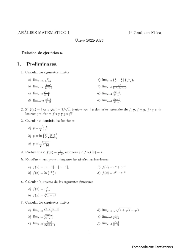 Miniatura del documento Relación 6 - Límites (explicados).pdf