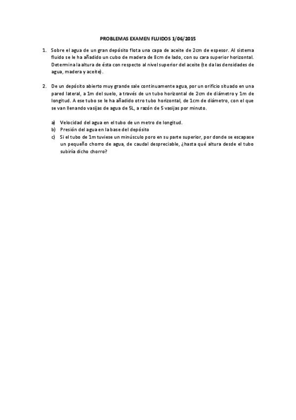 Miniatura del documento PROBLEMAS EXAMEN FLUIDOS 2015.pdf