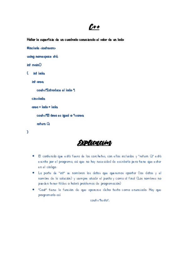 Miniatura del documento Programación-ejercicio explicado-C++ (variable-int).pdf