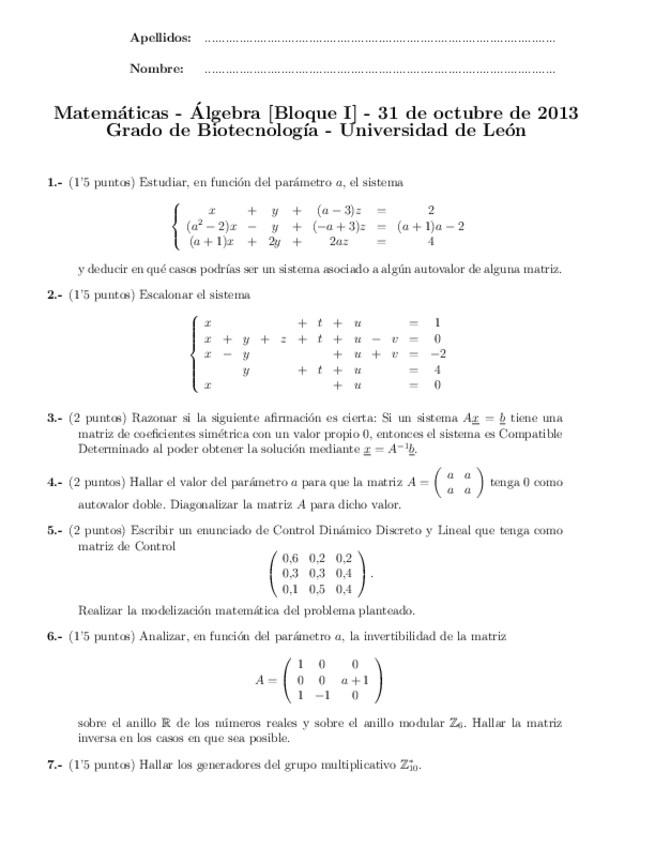 Miniatura del documento Examen_Mates_Enero2013_[Biotec_Bloque I].pdf