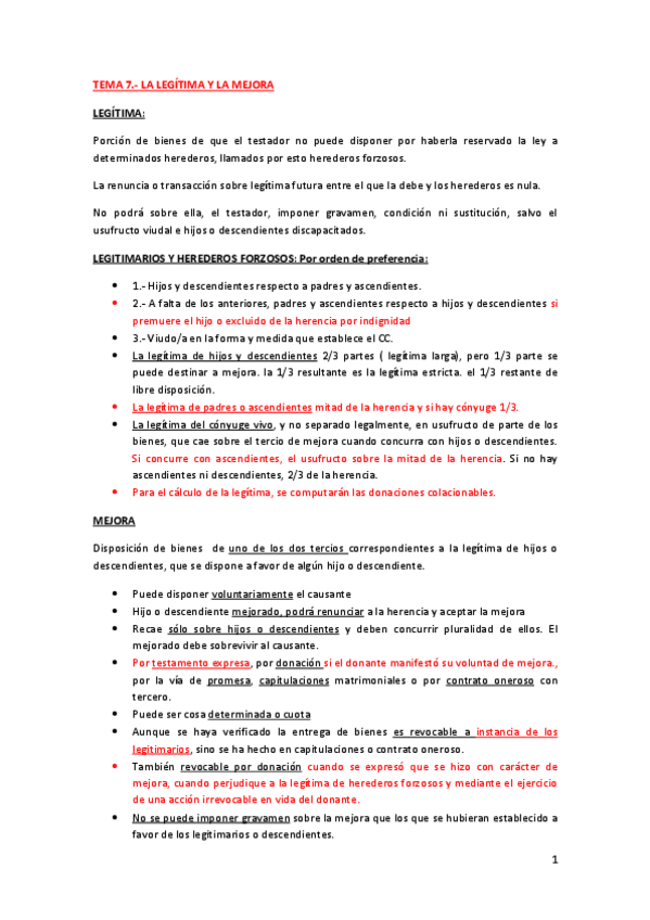 Miniatura del documento TEMA 7. LA LEGÍTIMA Y LA MEJORA.pdf