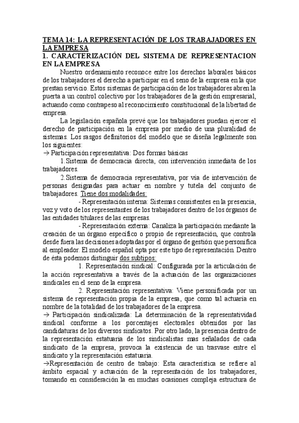 Miniatura del documento TEMA 14. LA REPRESENTACIÓN DE LOS TRABAJADORES EN LA EMPRESA.pdf