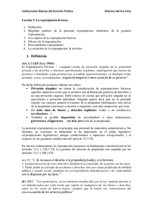 Miniatura del documento Lección 5 - La expropiación forzosa.pdf