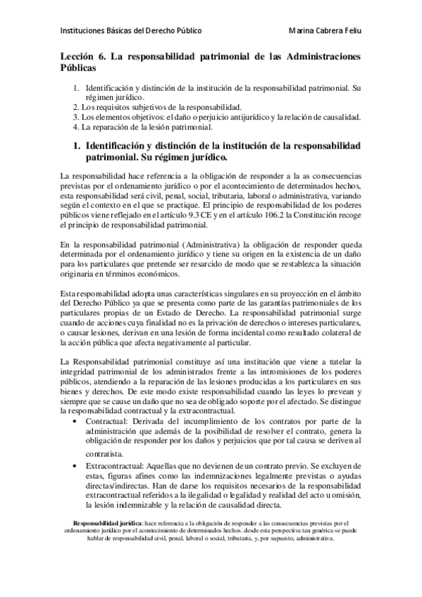 Miniatura del documento Lección 6 - La responsabilidad patrimonial de las Administraciones Públicas.pdf