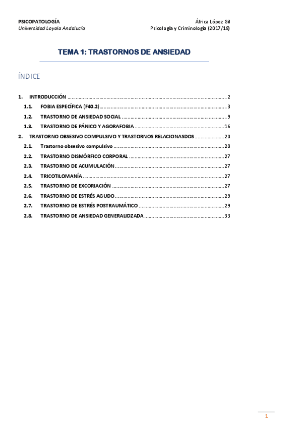 Miniatura del documento APUNTES - Tema 1 - Trastornos de ansiedad.pdf