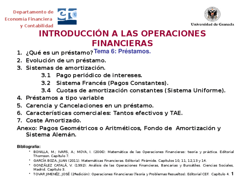 Miniatura del documento Tema 6. Pr�stamos.pptx