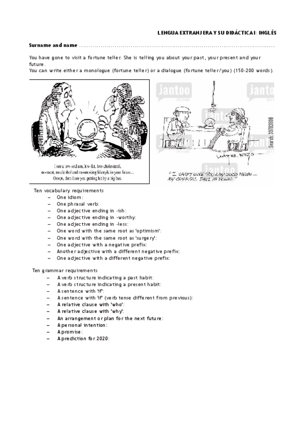 Miniatura del documento Writing. Fortune teller.pdf
