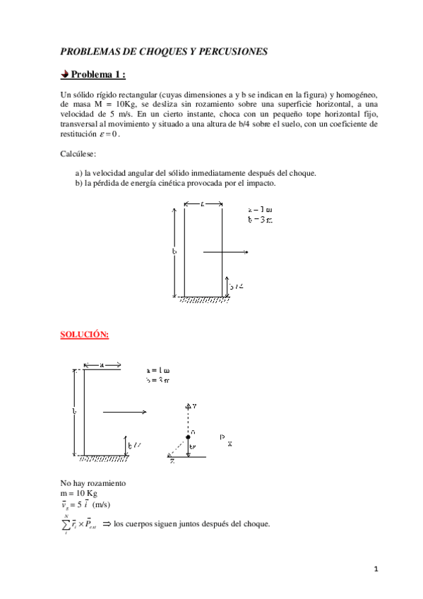 Miniatura del documento 10_Problemas de PERCUSIONES y CHOQUES.pdf