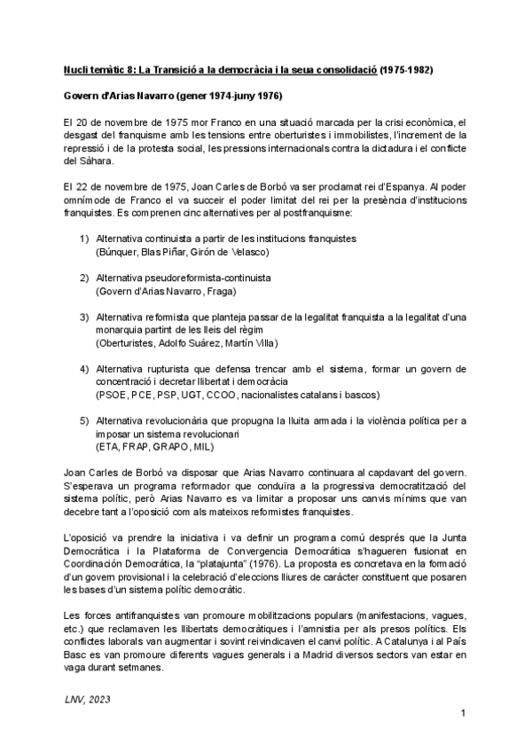 Miniatura del documento Nuclitematic8LaTransicioalademocraciailaseuaconsolidacio1975-1982.pdf