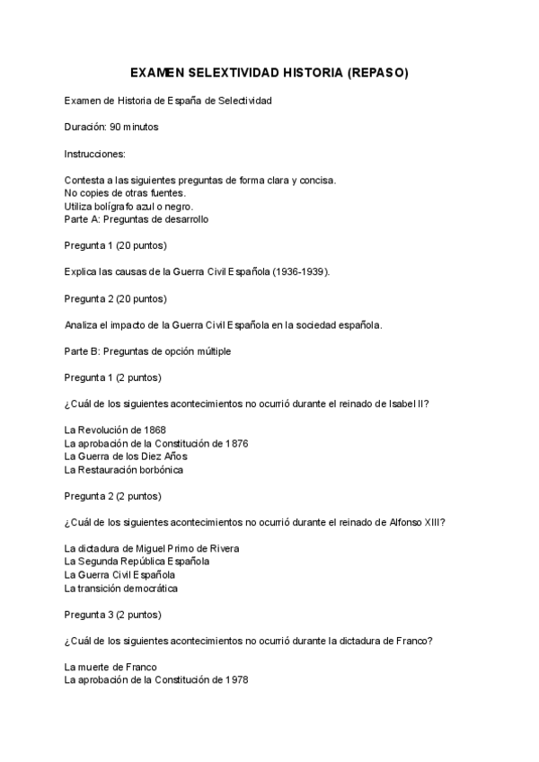 Miniatura del documento Examen-de-Historia-de-Espana-de-Selectividad.pdf