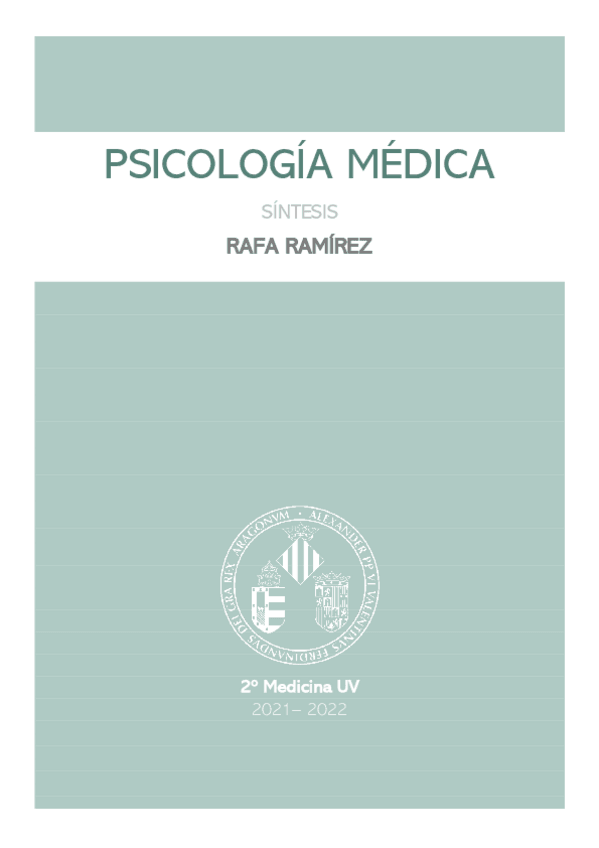 Miniatura del documento PSICOLOGÍA MÉDICA - 2022 TODO.pdf