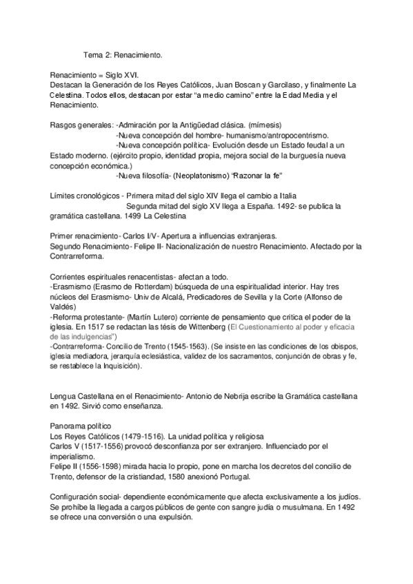 Miniatura del documento Tema-2-Renacimiento-LITERATURA-ESPANOLA.pdf