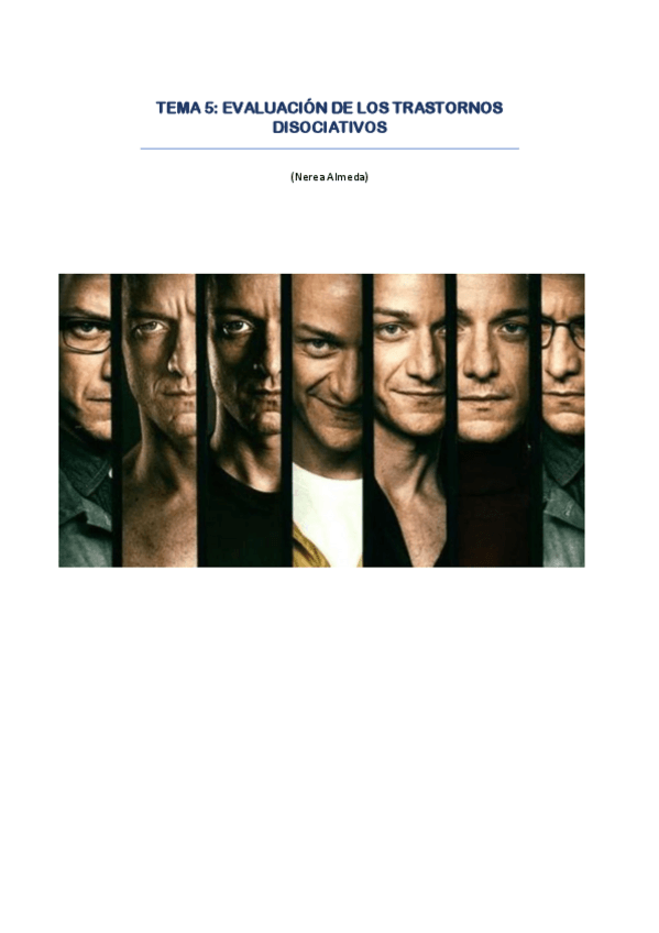 Miniatura del documento Tema 5- Evaluación de los trastornos disociativos.pdf