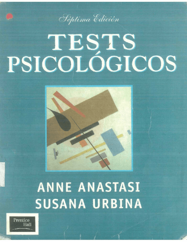 Miniatura del documento Test Psicológicos- principales contextos del uso actual de las pruebas.pdf