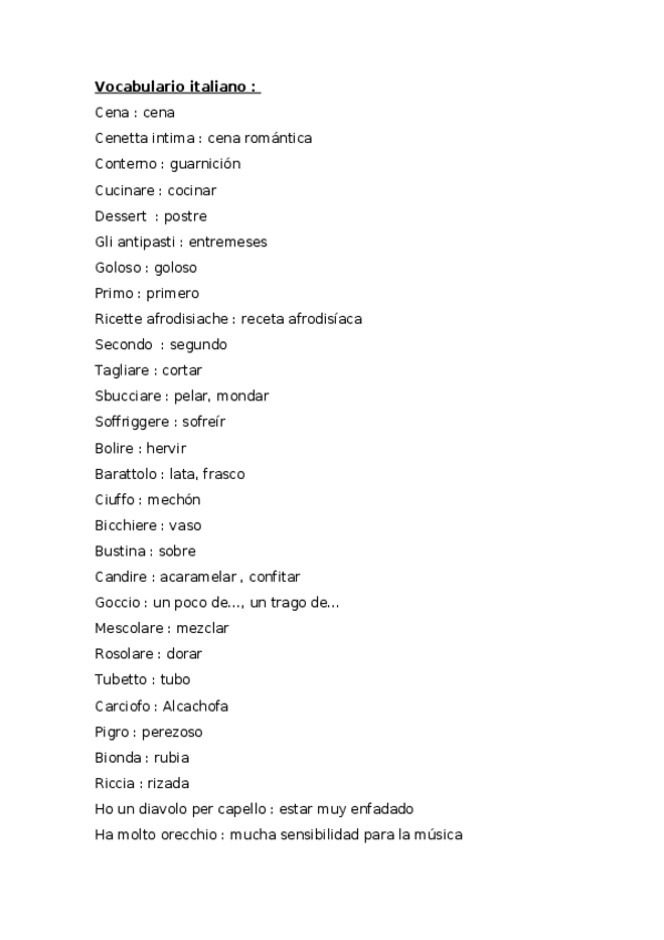 Miniatura del documento vocabulario italiano.docx