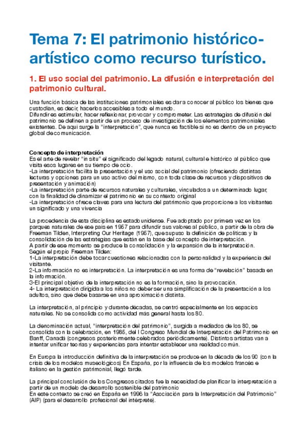 Miniatura del documento Tema 7: El patrimonio histórico-artístico como recurso turístico. .pdf
