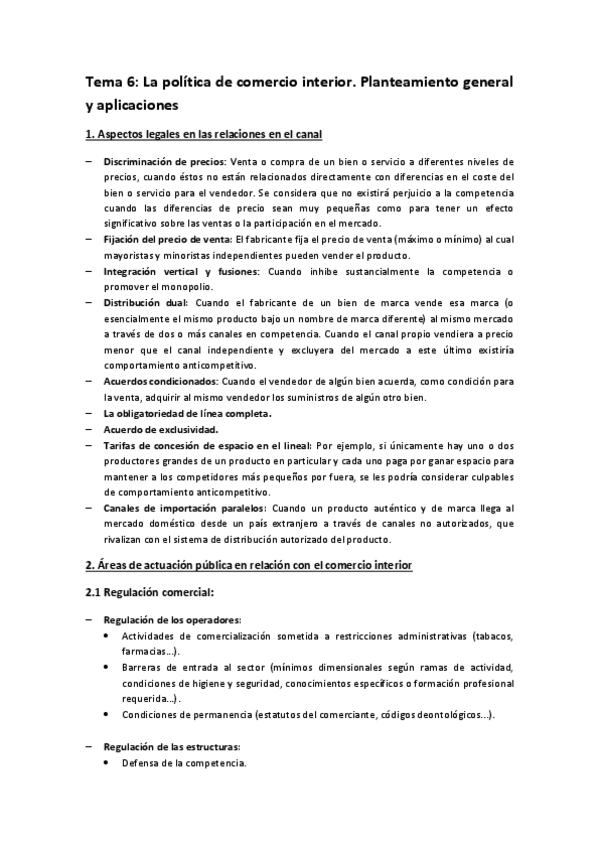 Miniatura del documento Tema 6 La política de comercio interior y ley del comercio minorista.pdf