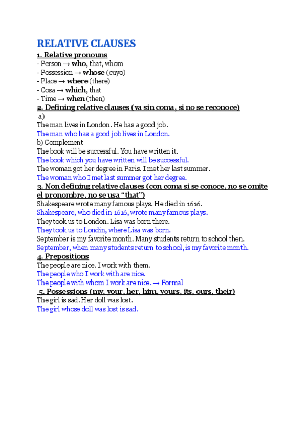 Miniatura del documento RELATIVE CLAUSES con ejemplos.pdf