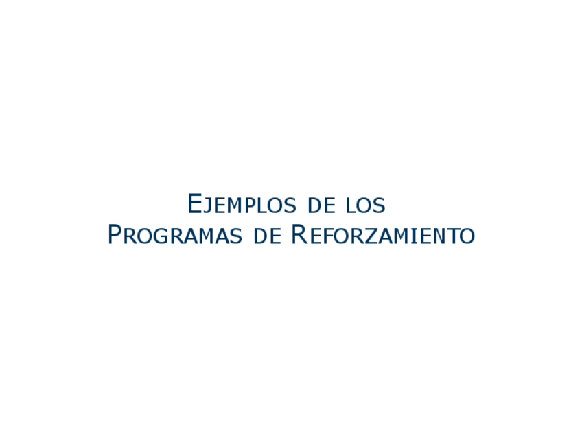 Miniatura del documento Tema2_El proceso de aprendizaja_Ejemplos de Programas de Reforzamiento_Psicología.pdf
