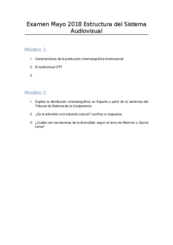Miniatura del documento Examen Mayo 2018 Estructura del Sistema Audiovisual.docx