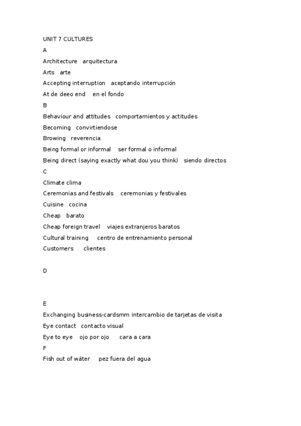 Miniatura del documento UNIT-7-CULTURES-vocabulario.docx
