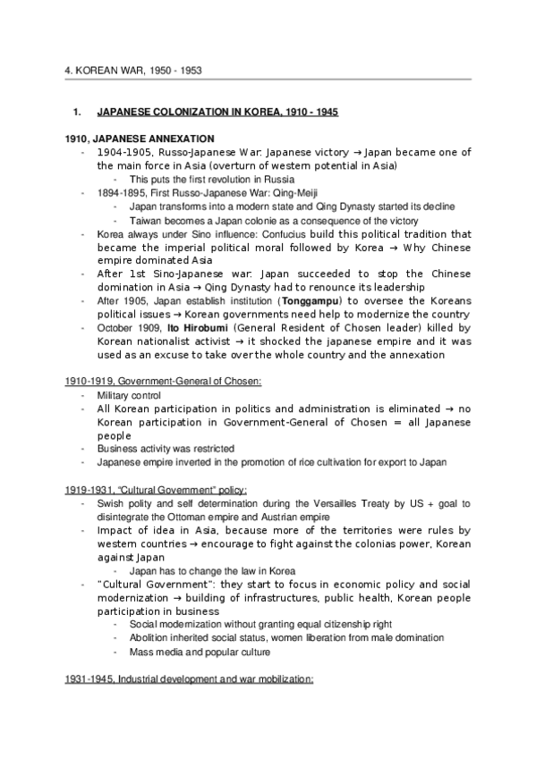 Miniatura del documento 4.-KOREAN-WAR-1950-1953.docx
