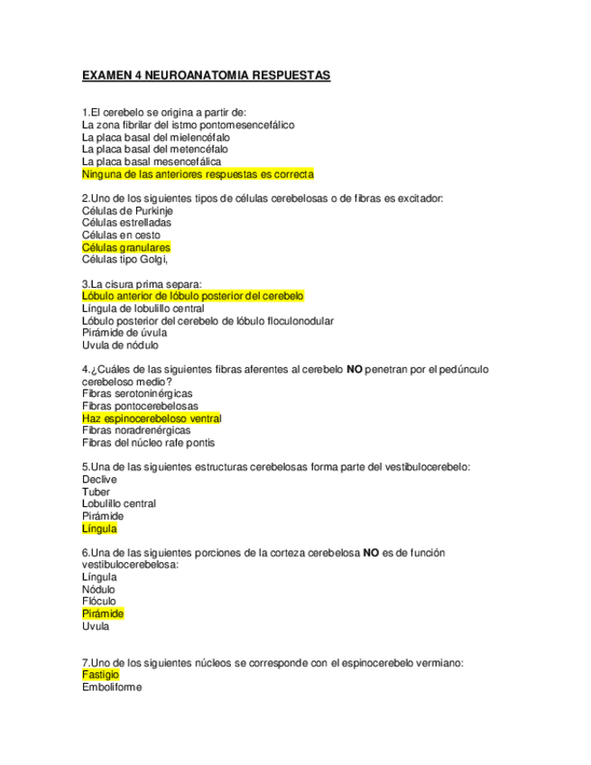 Miniatura del documento EXAMEN-4-NEUROANATOMIA-RESPUESTAS.pdf
