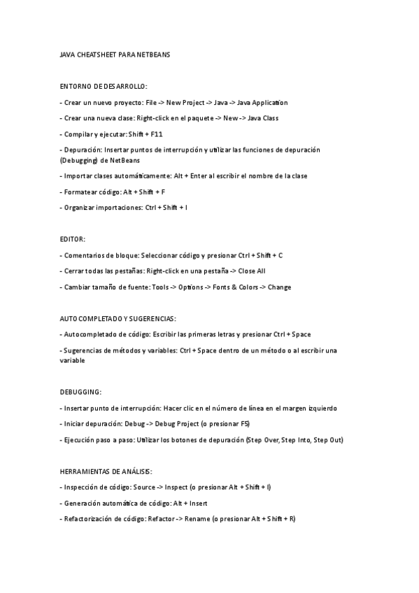 Miniatura del documento JAVA-CHEATSHEET-PARA-NETBEANS.pdf