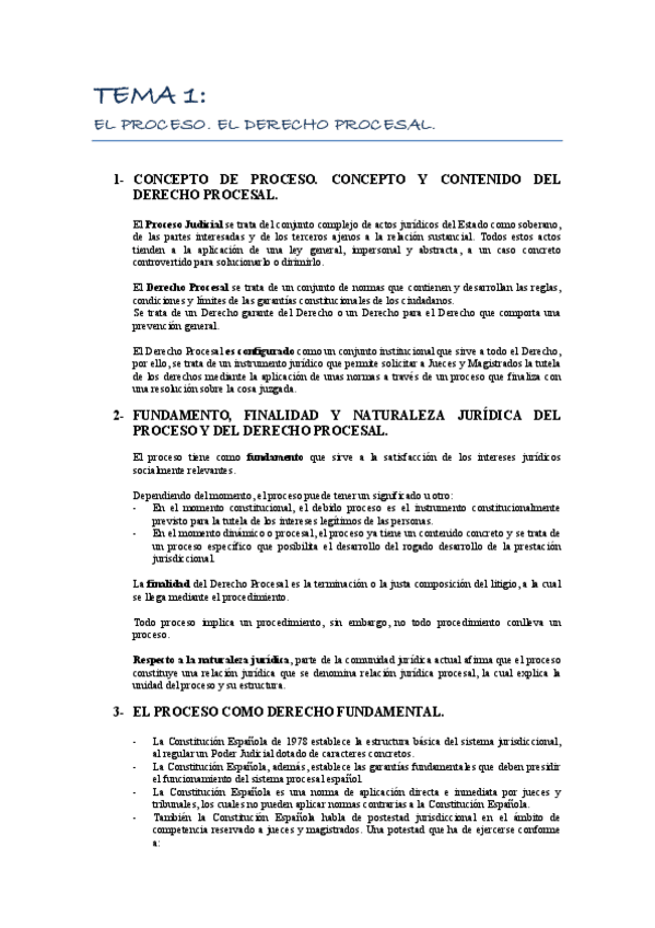 Miniatura del documento TEMA 1. EL PROCESO. EL DERECHO PROCESAL LABORAL..pdf