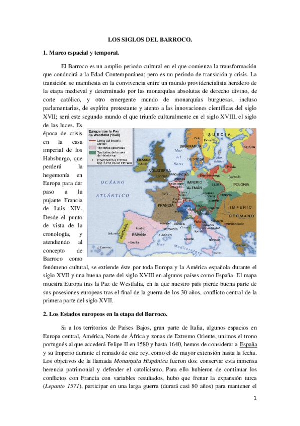 Miniatura del documento Tema 9. Los siglos del barroco.docx