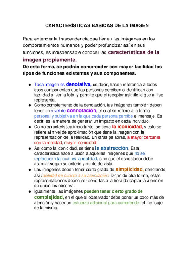 Miniatura del documento Caracteristicas-basicas-de-las-imagenes-connotacion-Denotacion.docx