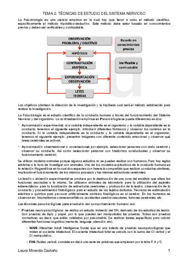 Miniatura del documento Tema 2. Técnicas de estudio del sistema nervioso.pdf