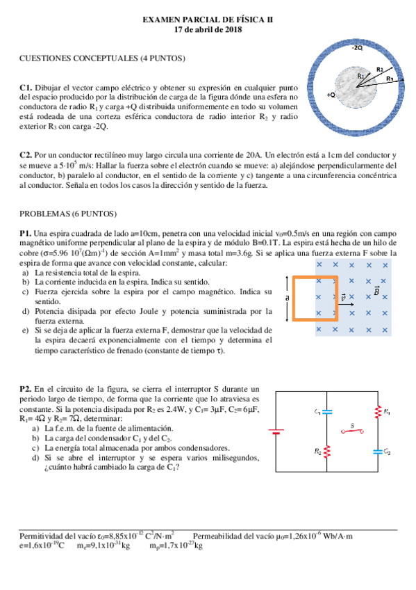 Miniatura del documento 1º parcial FII D-EA-M 2018 soluciones.pdf