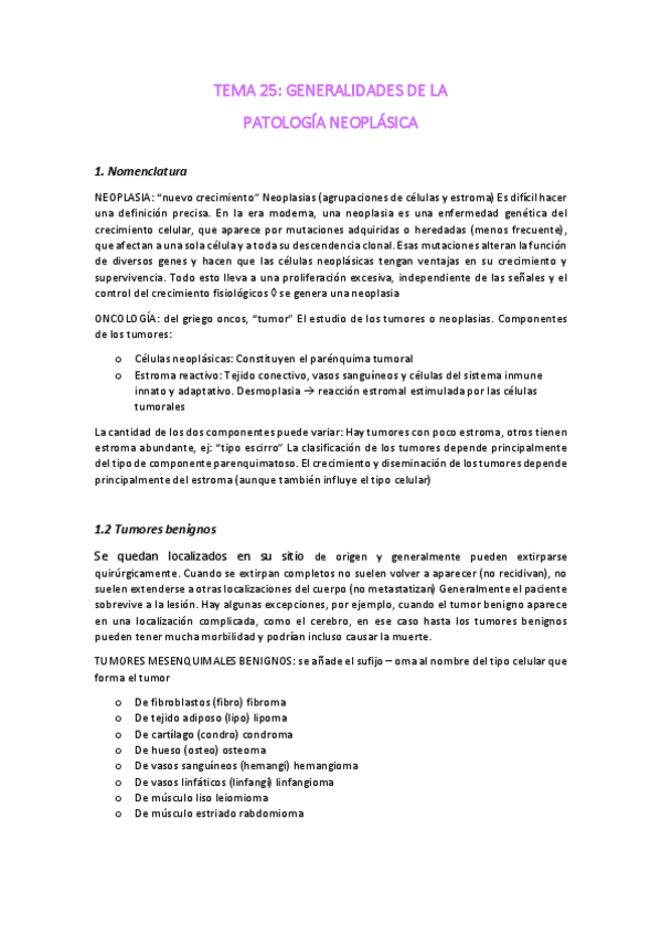 Miniatura del documento TEMA-25-GENERALIDADES-PATOLOGIA-NEOPLASTICA.pdf