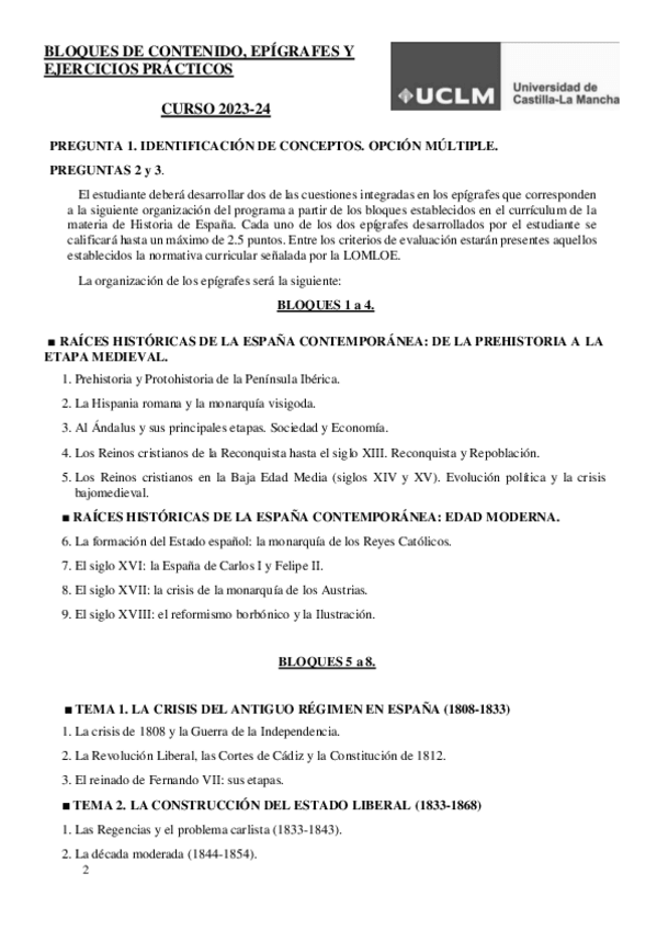Miniatura del documento Estructura-de-la-evau-2024-Historia-de-Espana.pdf