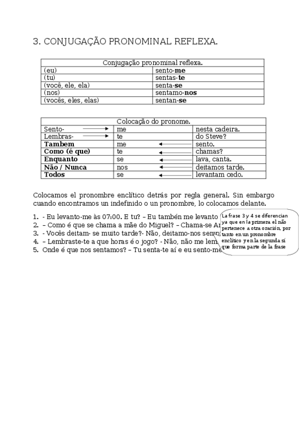 Miniatura del documento 3. Conjugação pronominal reflexa.docx