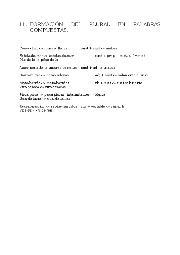 Miniatura del documento 11. Formación del plural en palabras compuestas.docx