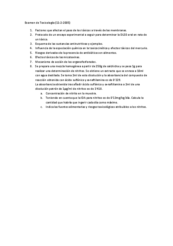 Miniatura del documento Exámenes de Toxicología TODOS.pdf