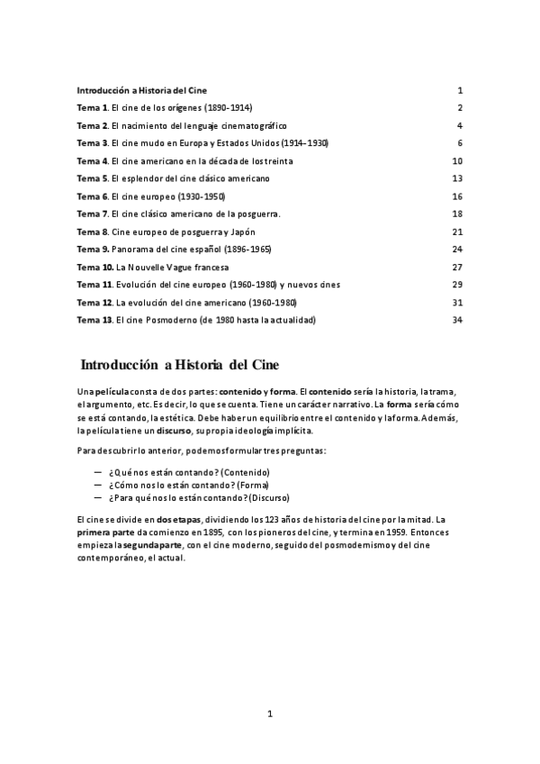Miniatura del documento Historia del Cine (APUNTES COMPLETOS).pdf