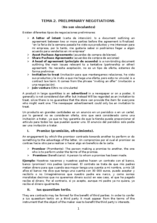 Miniatura del documento Tema-2.-Preliminary-negotiations..docx