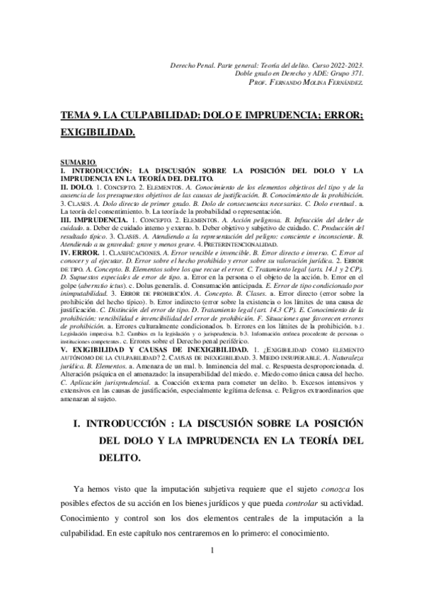 Miniatura del documento Leccion-9.-Culpabilidad.-Dolo-imprudencia-y-error.-Exigibilidad.pdf