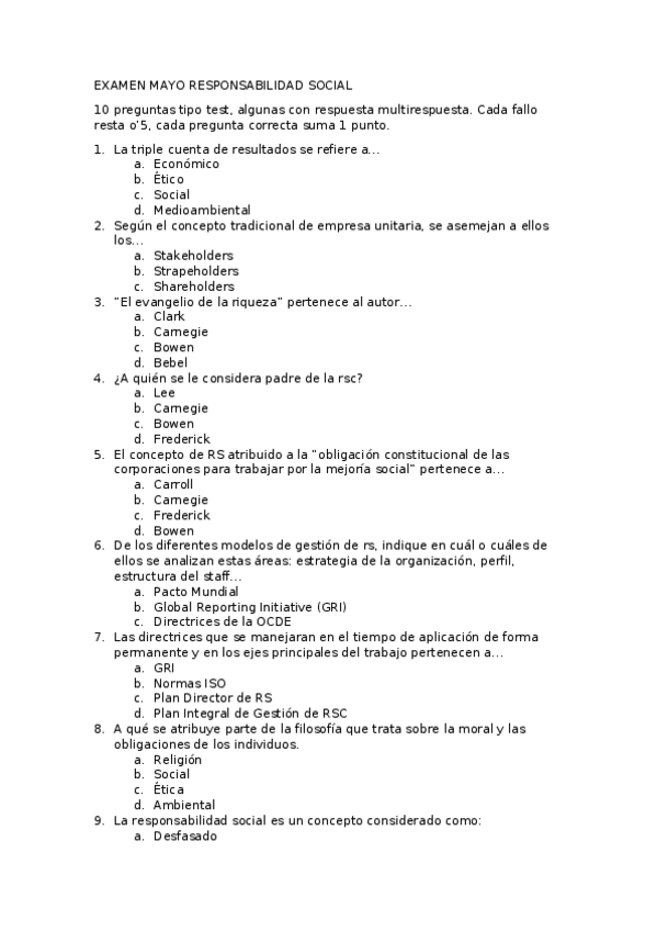 Miniatura del documento EXAMEN MAYO RESPONSABILIDAD SOCIAL.docx